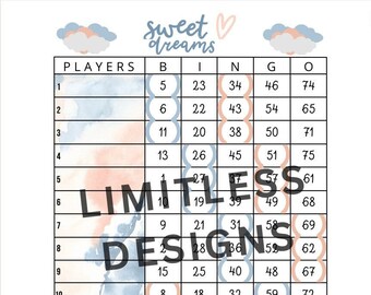 Sweet Dreams Bingo