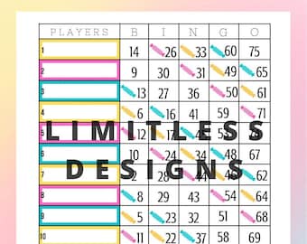 Candy Bingo (mixed & straight)