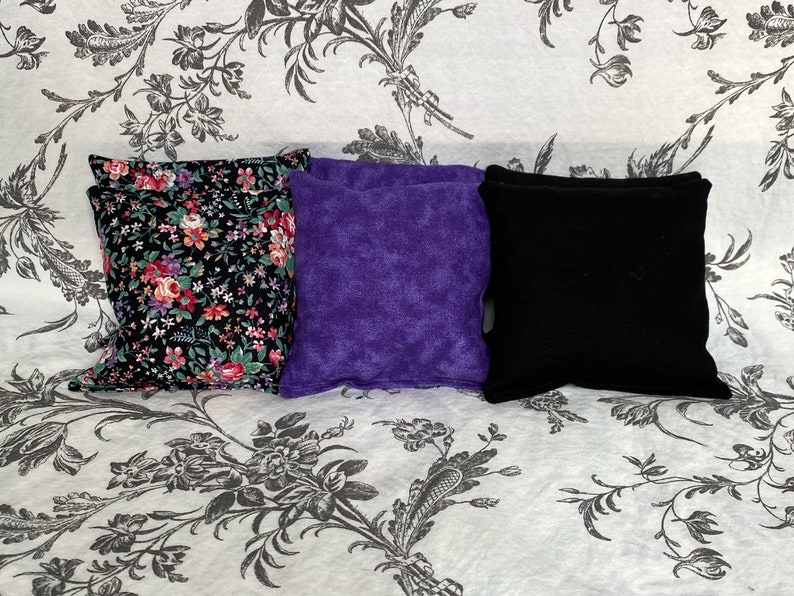 Lavender Scented Microwavable Rice Heating Pad Reusable Etsy