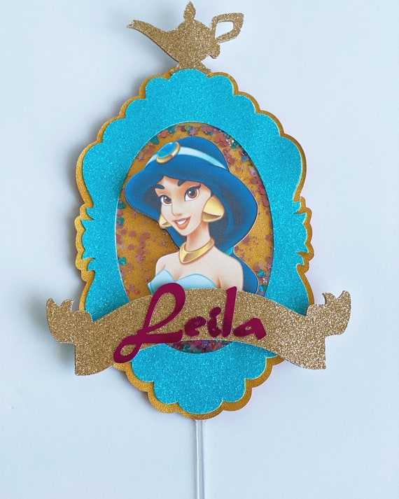 Princess Jasmine Cake Topper Cake Topper Princess Cake Etsy