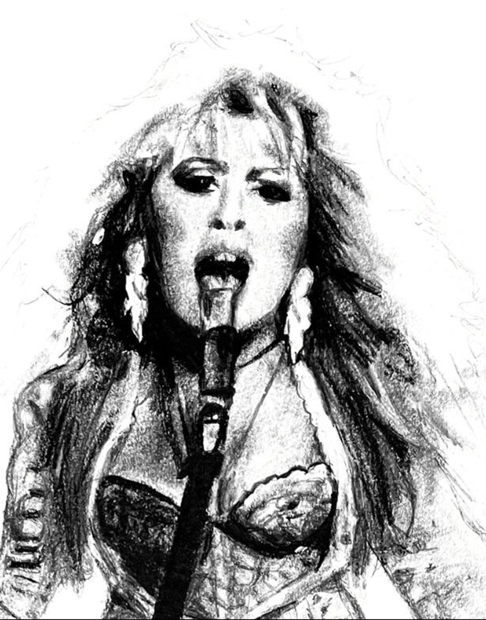 Stevie nicks seven wonders print 1 etsy