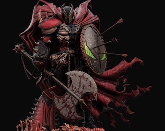 Medieval Spawn - 3D printed figure, fan art statue
