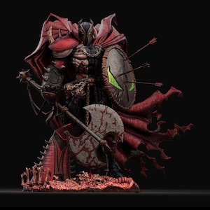 Medieval Spawn - 3D printed figure, fan art statue