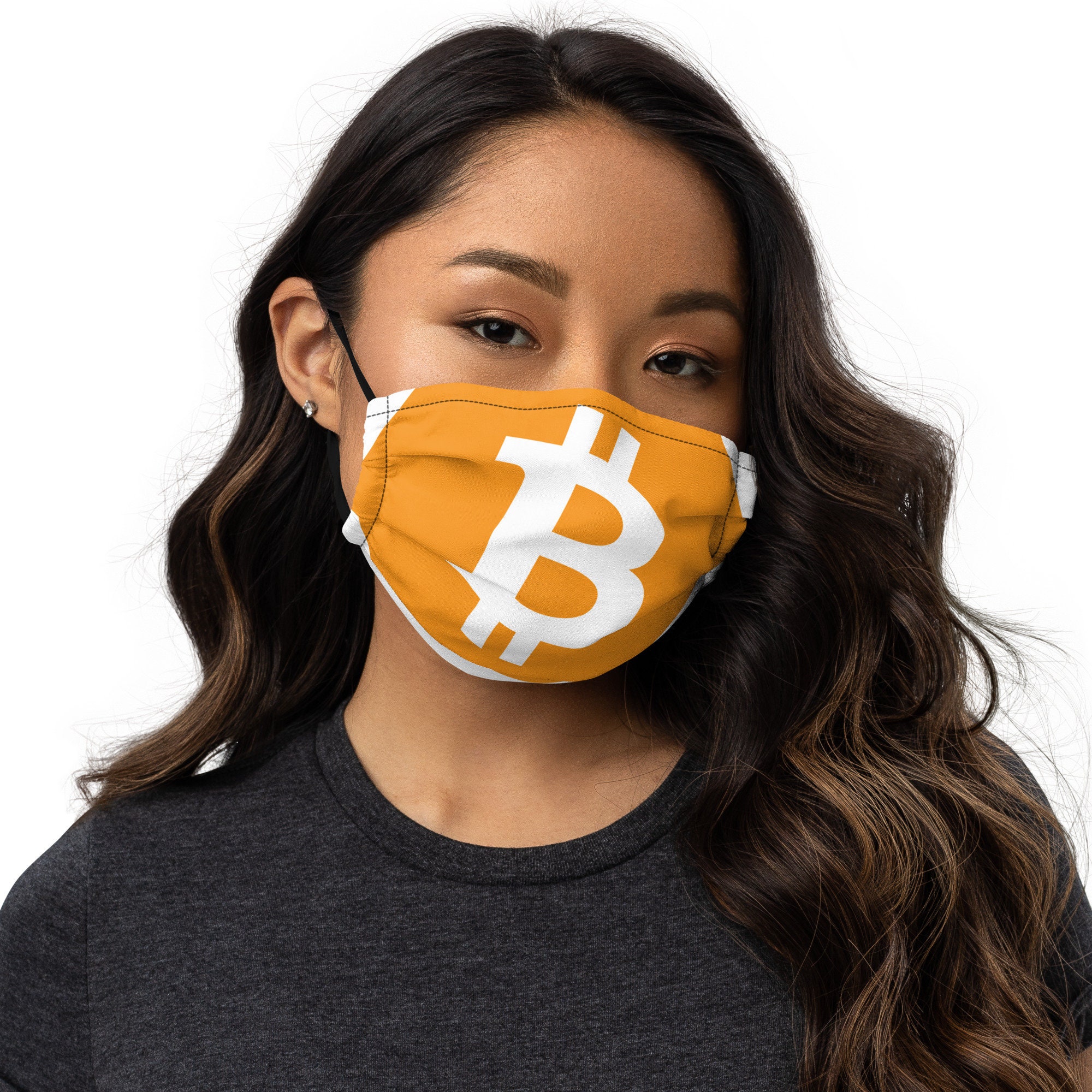 Bitcoin Premium Face Mask - Etsy