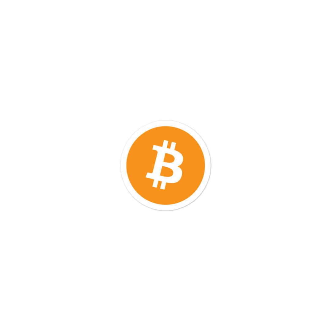 Bitcoin Bubble-free Stickers - Etsy