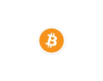 Pegatinas sin burbujas bitcoin