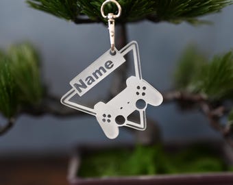 Personalized Gamer Keychain - Perfect Gift Idea for Gamers and Streamers