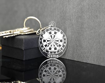 Set 8 Portachiavi A Forma Di Freccetta - Portachiavi In Lega Di Zinco - Regalo Per Appassionati Di Freccette - 3