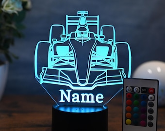 LED table lamp in Formula 1 design