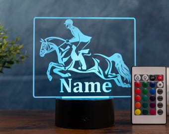 馬をモチーフにしたLEDテーブルランプ - 馬好きの方への特別なギフト