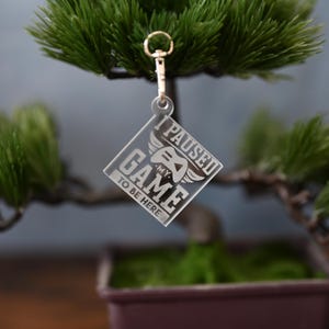 Personalized Gamer Keychain - Perfect Gift Idea for Gamers and Streamers
