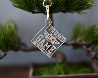 Personalized Gamer Keychain - Perfect Gift Idea for Gamers and Streamers