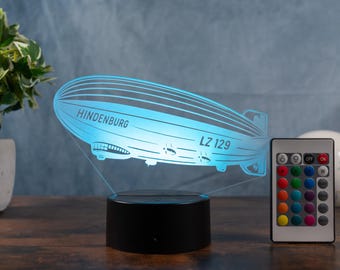 LZ-129 ヒンデンブルク 10インチスケール 1:1000 組み立て済みモデル