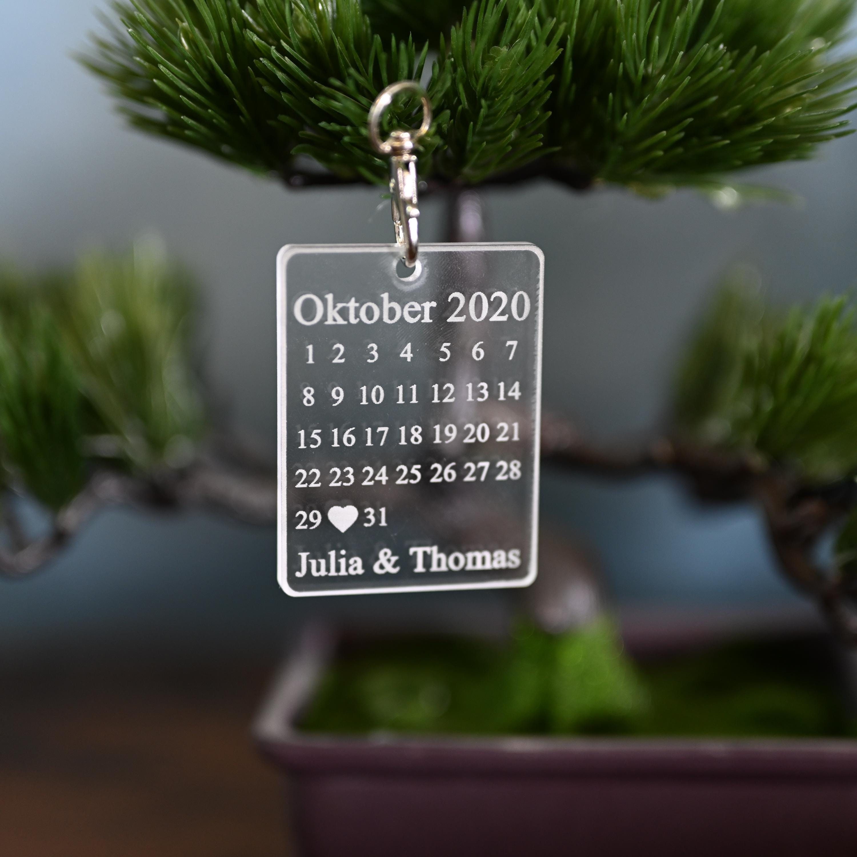 Key Ring Present Set of 2 Personalized Couple Key Rings - Gift Ideas for Couples - Etsy