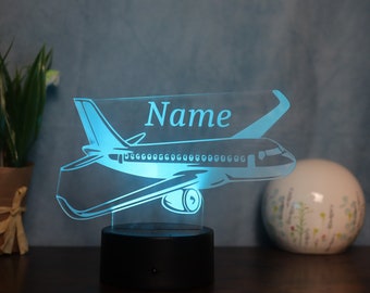 La lumière LED d'avion personnalisée apporte la fascination de voler directement dans votre maison ou votre bureau pour la décoration. Cadeau idéal