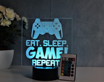 Unique LED Gaming Lamp for Perfect Gaming Setup and Room Decoration - Ideal Gift for Gamers"