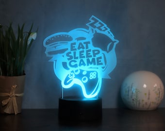 LED gaming lamp for perfect gaming setup and room decoration Ideal gift for gamers