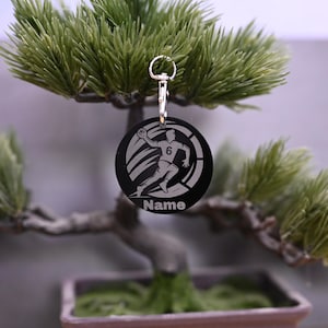 Personalized handball key pendant gift ideas for handball players, birthday gift handball player, handball club gift