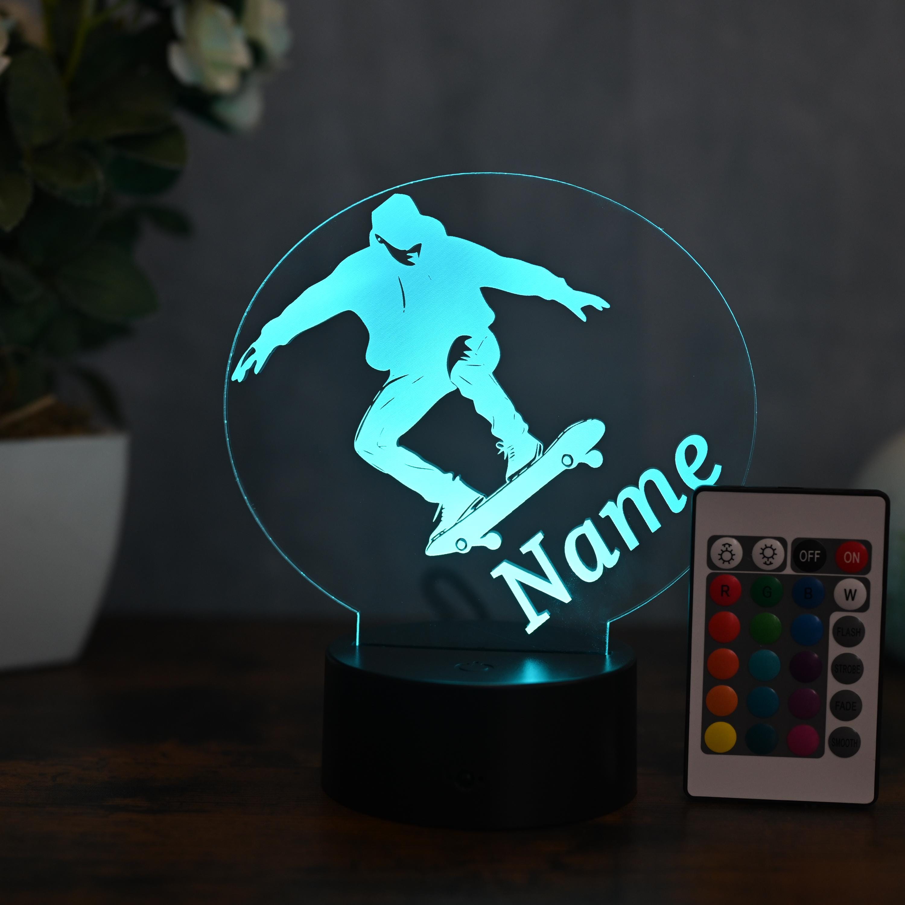 スケートボードランプ 合板製 Skateboard lamp - Etsy 日本