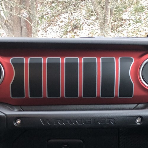 Jeep Wrangler JL Dashboard Decal Jeep Gladiator JT Accessory Etsy