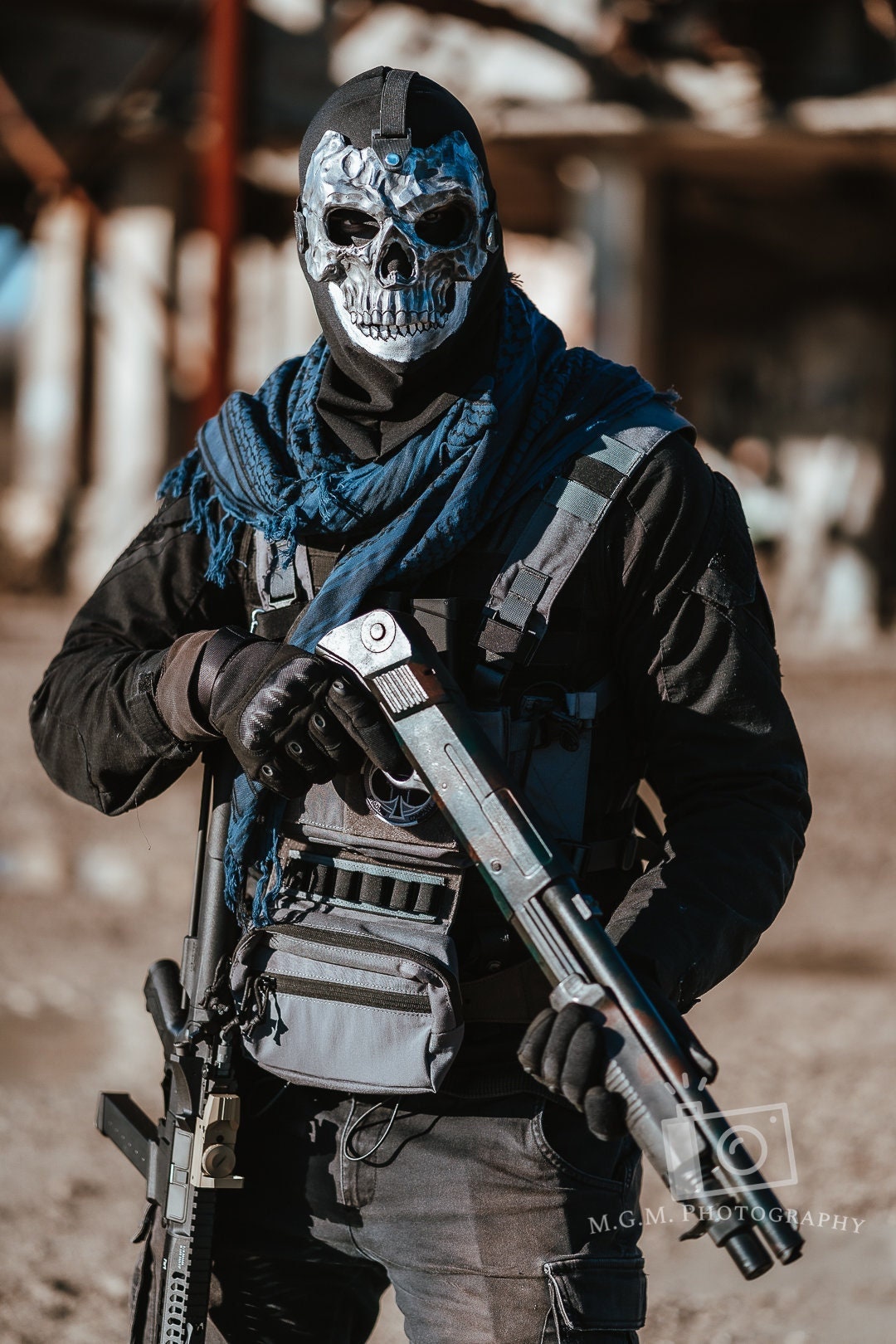 Máscara Cosplay Ghost - Call Of Duty Modern Warfare