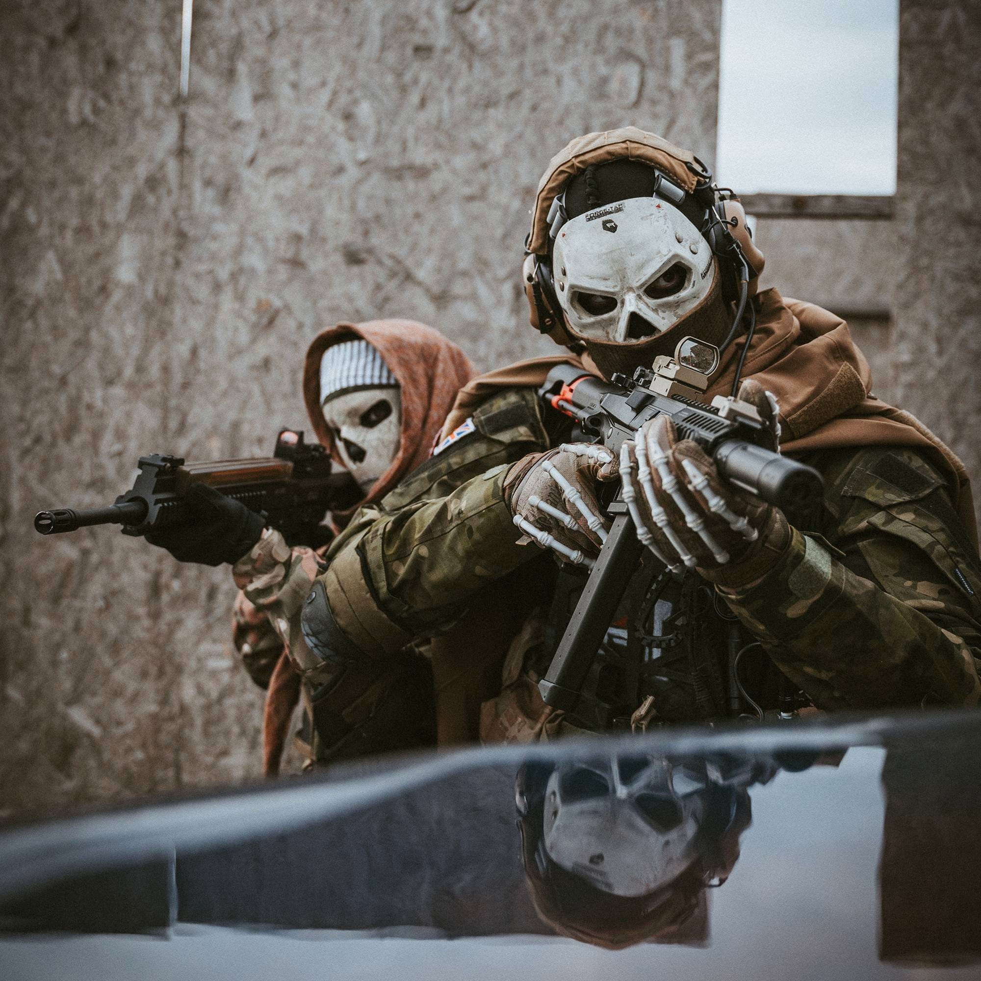 STL file Call Of Duty Modern Warfare Ghost Jawbone Operator Mask