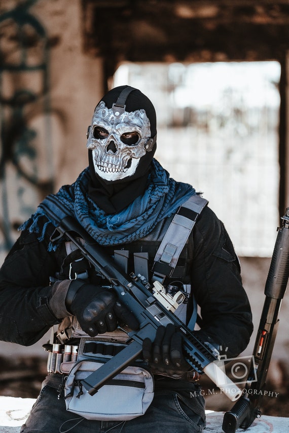 Call of Duty Ghost Mask High-res Replica – Makers India