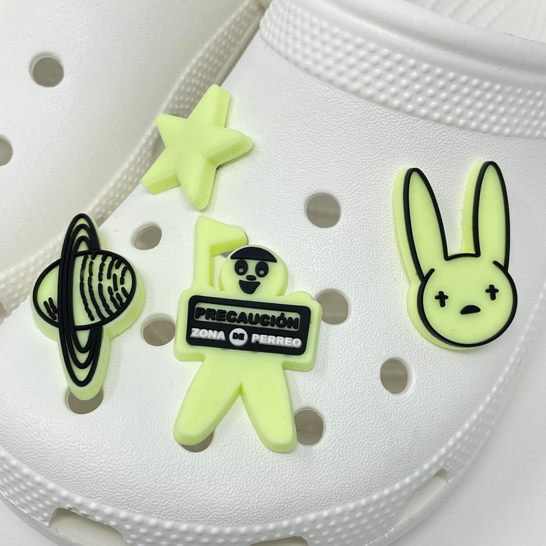 Bad Bunny Crocs Etsy