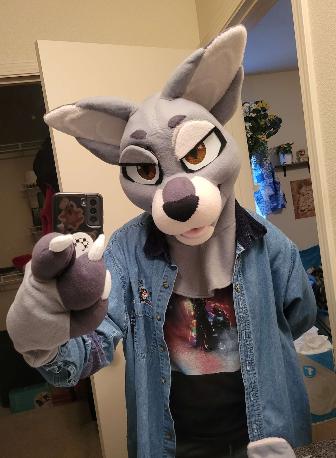 Sphynx/hairless Cat Mini Partial Fursuit Etsy