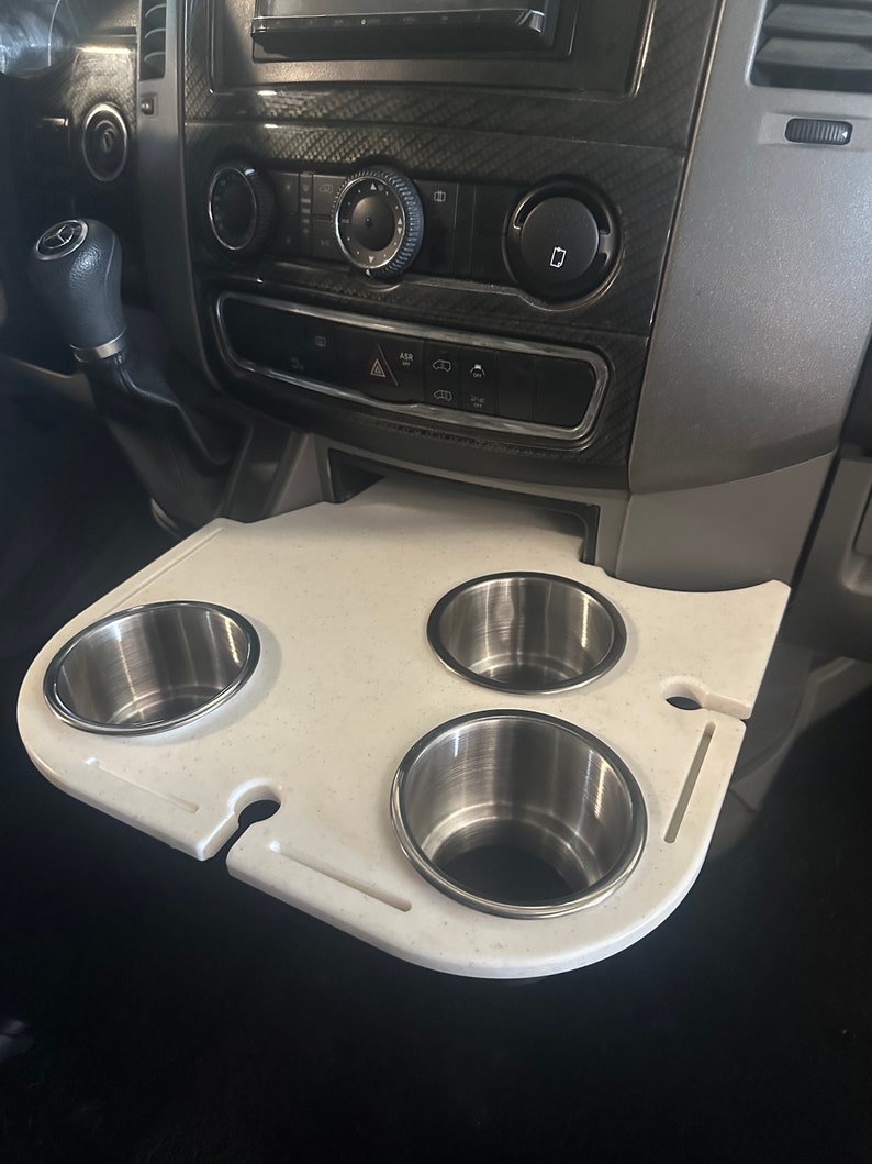 Sprinter Snack Tray Cup Holder 2019 Bamboo or Recycled Solid Etsy