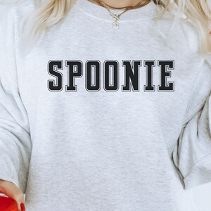 Spoonie Sweatshirt, Autoimmune Sweater, Disability Crewneck, Chronic Illness, Spoonie Gift, Invisible Illness, No Spoons Left Sweatshirt