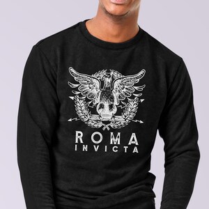 Roma Invicta, Roman Empire Sweatshirt, Thinking About the Roman Empire, History Buff, Fathers Day Roman Empire Gift Christmas, History Shirt