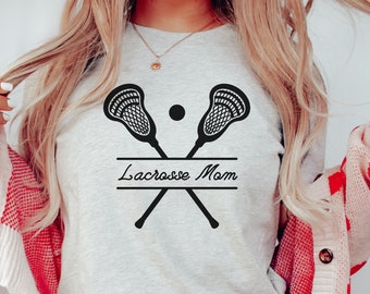 Lacrosse Mom Shirt, Lacrosse Mom Shirt for Mom Gift, Lacrosse Mom T-Shirt, Lacrosse Shirts for Women, LAX Mom, Lacrosse Mom TShirt Plus Size