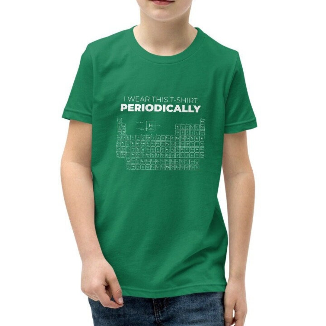 Funny Science Shirt, Periodic Table Shirt, Nerd Kid, Chemistry Shirt