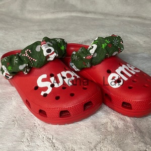 Holiday Cronchie - Croc Scrunchie