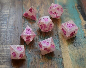 Peach Petri Polydice Set