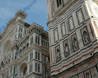 Florence church facade- Italian Architecture