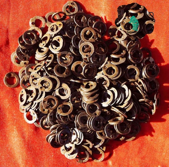 Flat Round Riveted Chainmail Rings