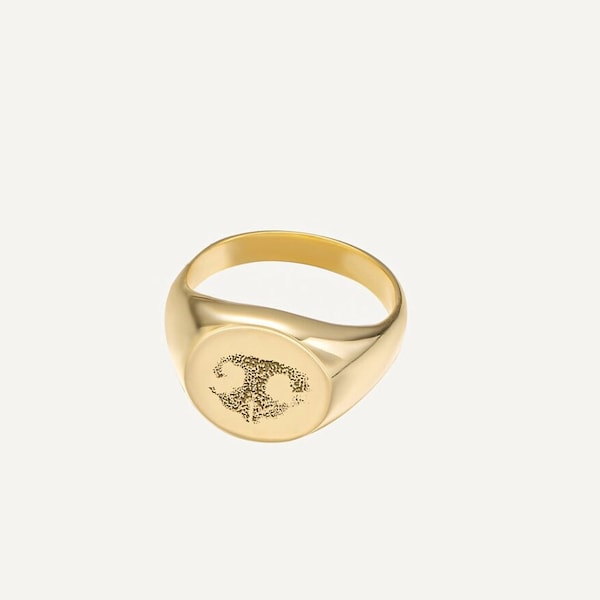 Custom Signet Ring Ring • Custom Nose Print • Engraved Ring • Personalized Pet Ring • Pet Memorial Jewelry • Personalized Pet Lover Gift