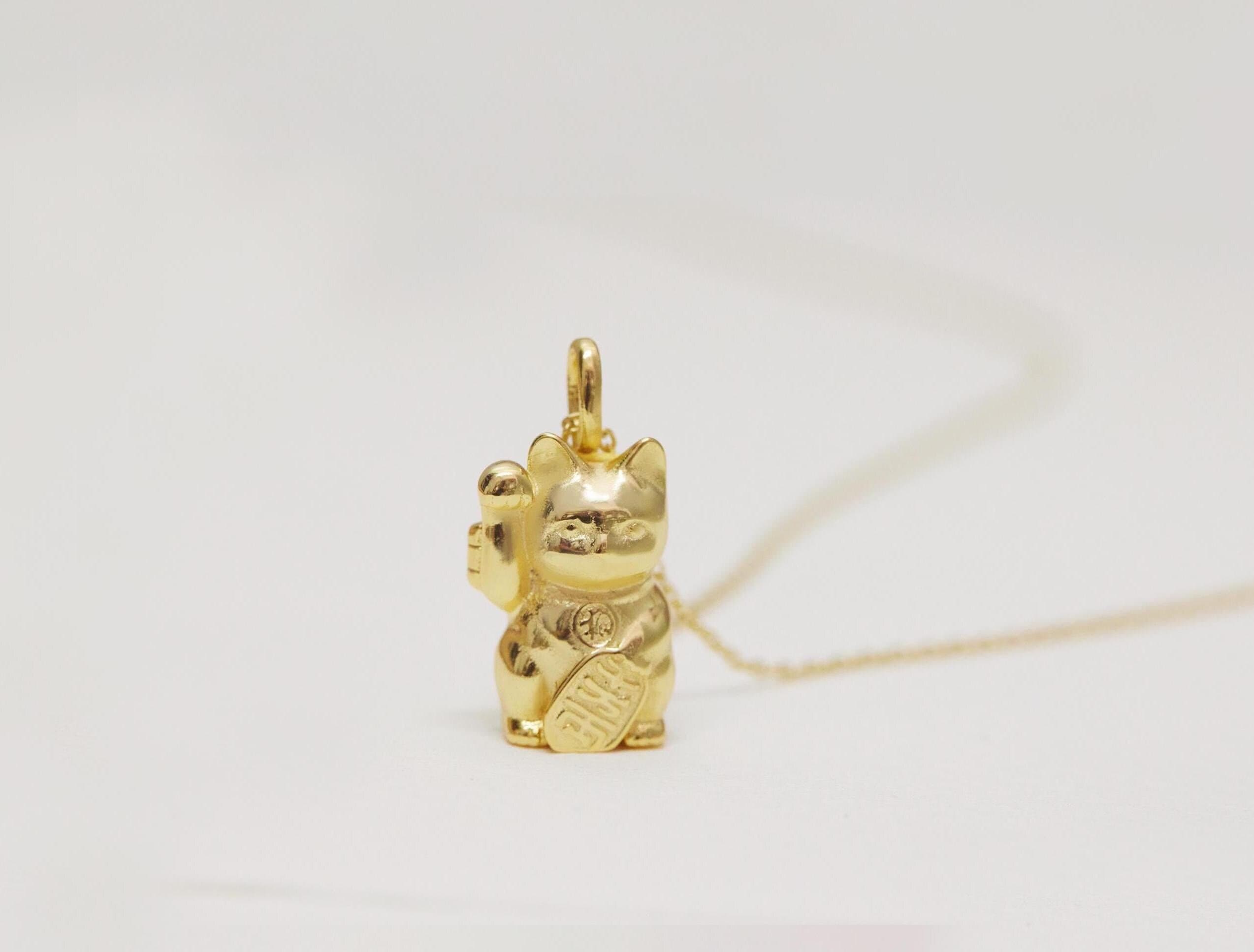 Neko Cat Necklace - Etsy