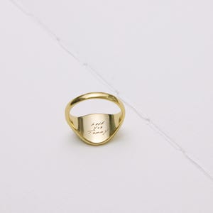 Chevalière personnalisée • Armoiries • Blason de mariage • Anneau blason familial • Bague personnalisée • Chevalière • Cadeau de mariage image 7