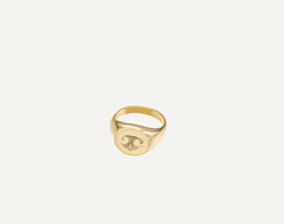 Custom Signet Ring Ring • Custom Nose Print • Engraved Ring • Personalized Pet Ring • Pet Memorial Jewelry • Personalized Pet Lover Gift