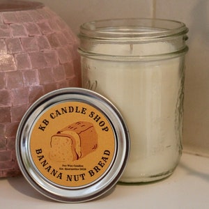 Banana Nut Bread 16 oz Candle