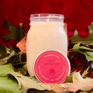Heißer Apfelkuchen 16 oz Kerze