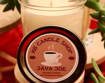 Java Joe 16 Oz Candle