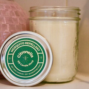 Citronella: Mückenschutz 16 Unzen Kerze