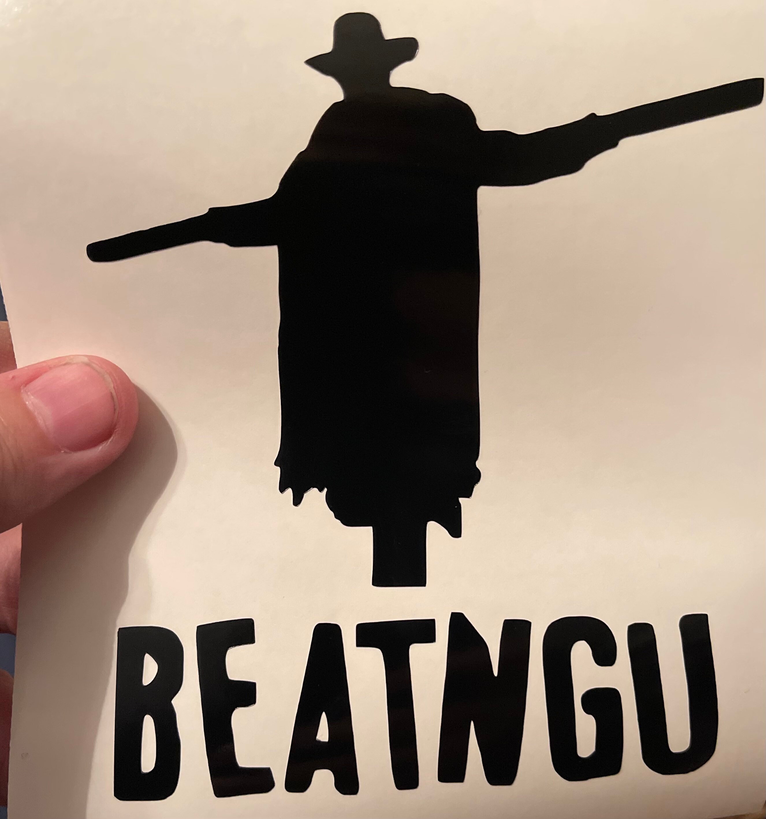 Jeepers Creepers Beatngu Vinyl Decal Bumper Sticker GLOSS Etsy