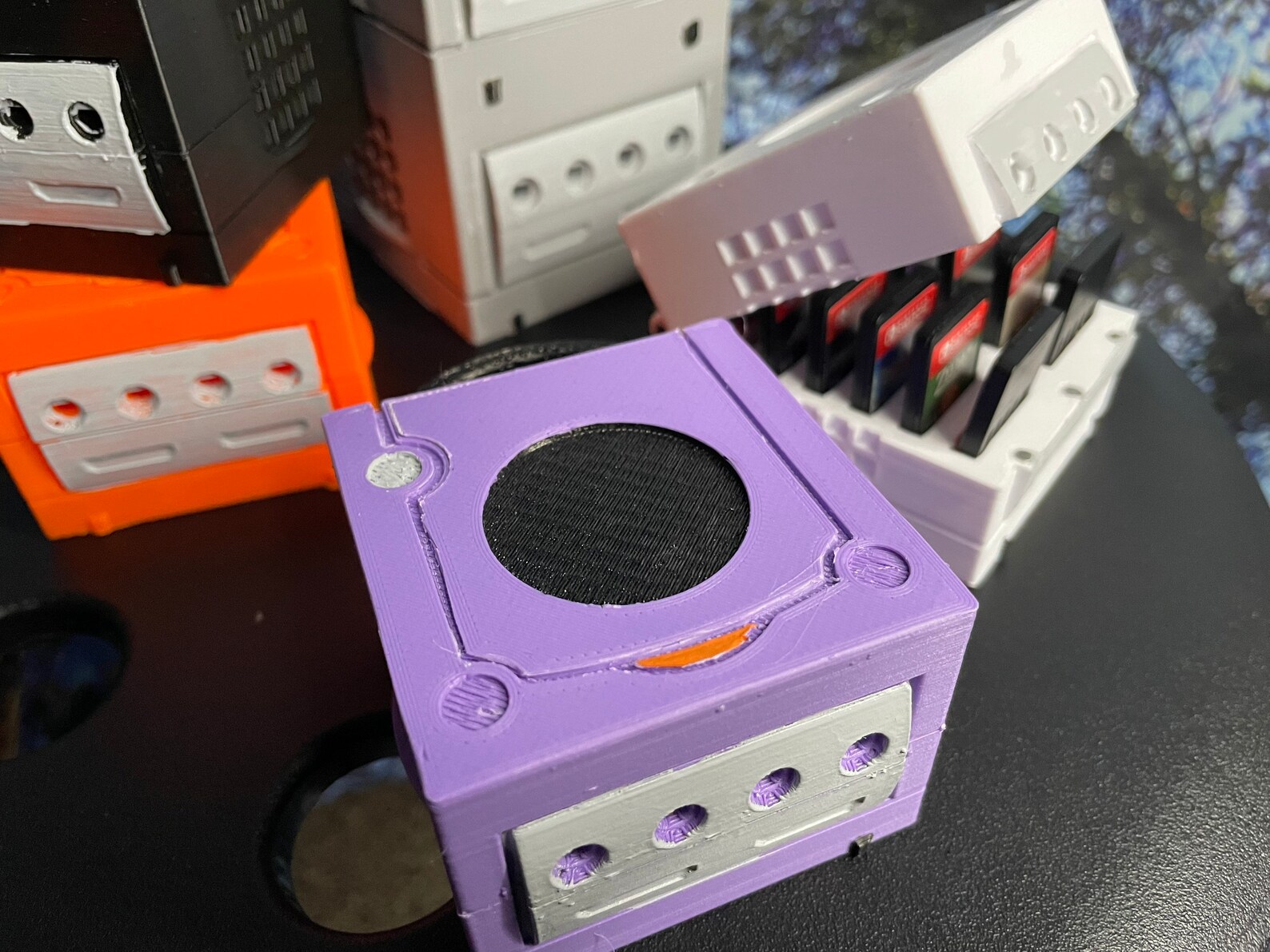 Gamecube /nxcube Nintendo Switch Game Cartridge Storage Etsy