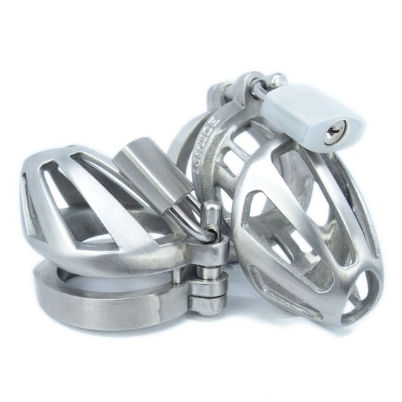 BON4M small - medium stainless steel chastity cage – BON 4