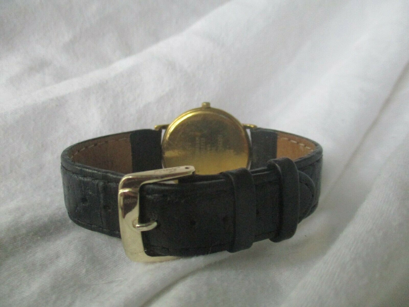 raymond weil 18k gold electroplated water resistant